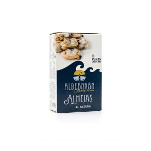 aldebarán conservas del mar almejas al natural