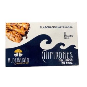 aldebaran conservas del mar chipirones rellenos en tinta