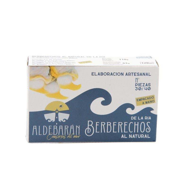 aldebarran conservas del mar de la ría berberechos al natural