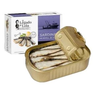 el legado de lola sardinas en aceite de oliva