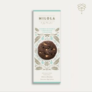 galletas milola doble chocolate & plátano veganas