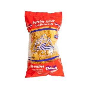 la montaña patatas fritas con aceite de oliva virgen extra y girasol tipo