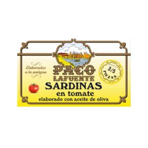paco de la fuente sardinas en tomate