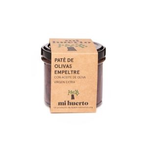 paté de olivas empeltre con aceite de oliva virgen extra mi huerta