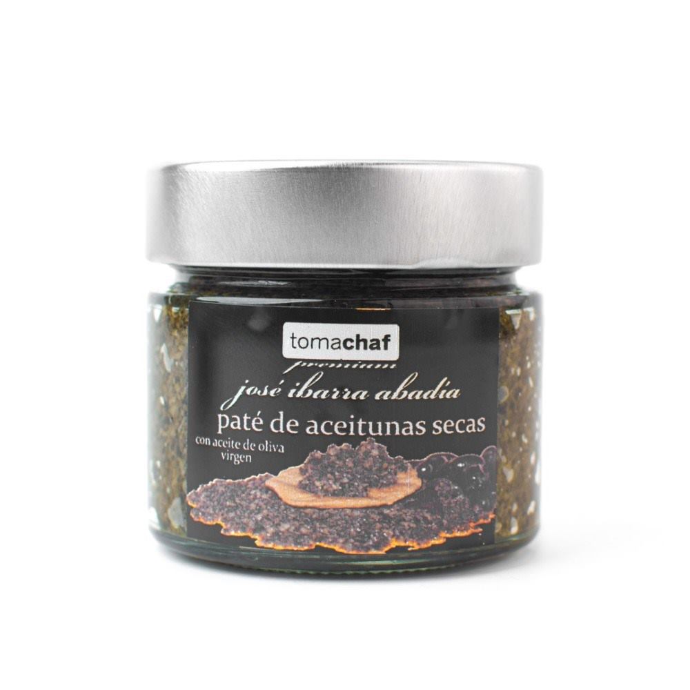 tomachaf paté de aceitunas secas en aceite de oliva virgen extra tomachaf paté de aceitunas secas en aceite de oliva virgen extra