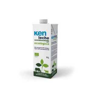 ken leche semidesnatada ecológica 1l