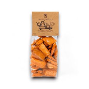 sifón de las monjas regañas con escamas de pimiento ahumado 225g