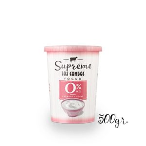 supreme yogur 0% cremoso y suave