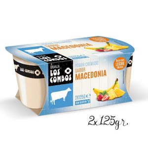 yogur cremoso sabor macedonia