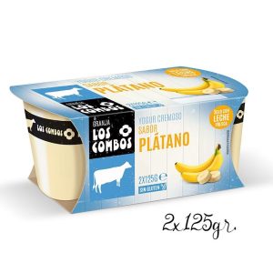 yogur cremoso sabor plátano