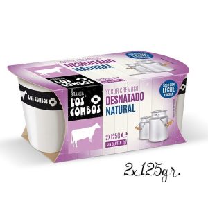 yogur desnatado natural