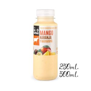 yogur semidesnatado mango, naranja y maracuyá