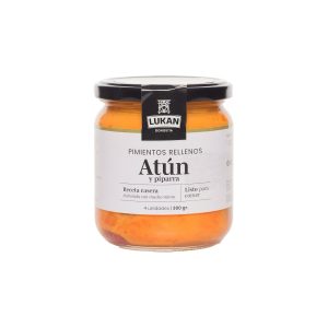 pimientos rellenos de atún y piparra lukan